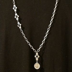 The Limited Brand 38" Long Gray Necklace
